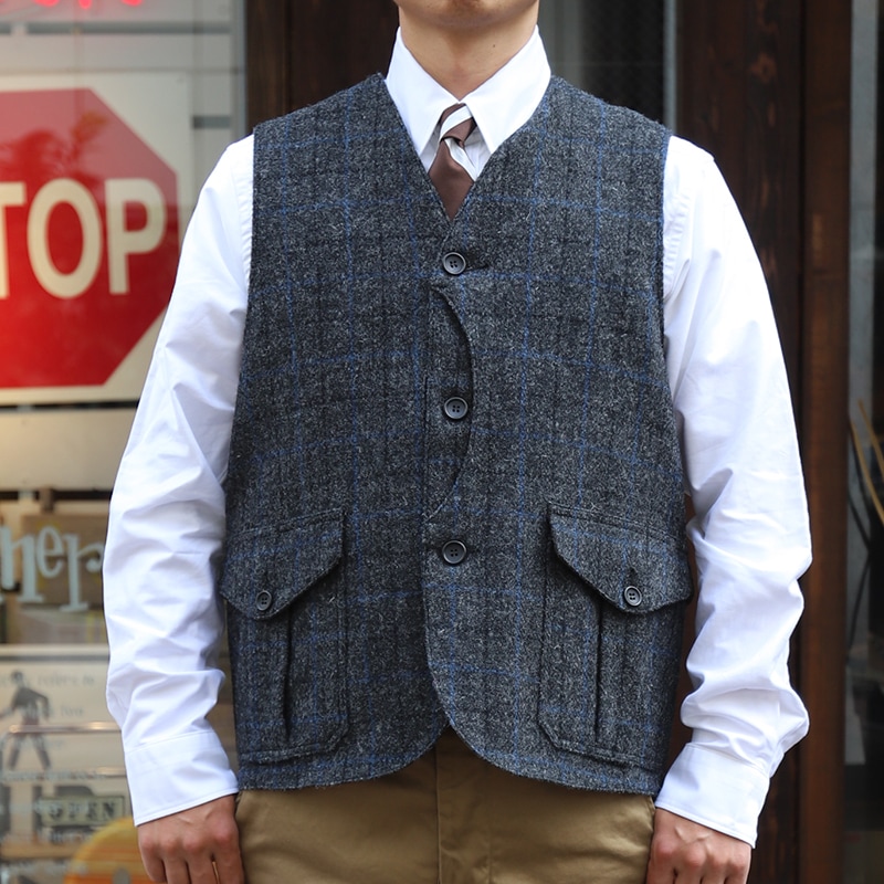 楽天市場】【SALE 30%OFF】[2408ie3]WORKERS(ワーカーズ) Cruiser Vest クルーザーベスト Harris  Tweed ハリスツイード [2412p] : WOODY HOUSE／ウッディーハウス